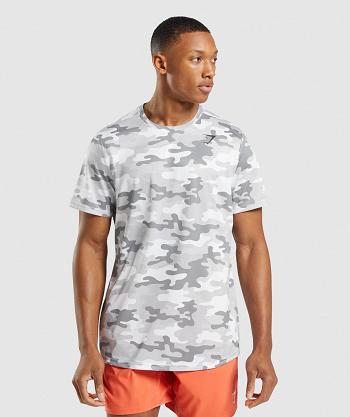 Gymshark Arrival Muške T Shirts Svijetlo Sive | HR 2397ZUT